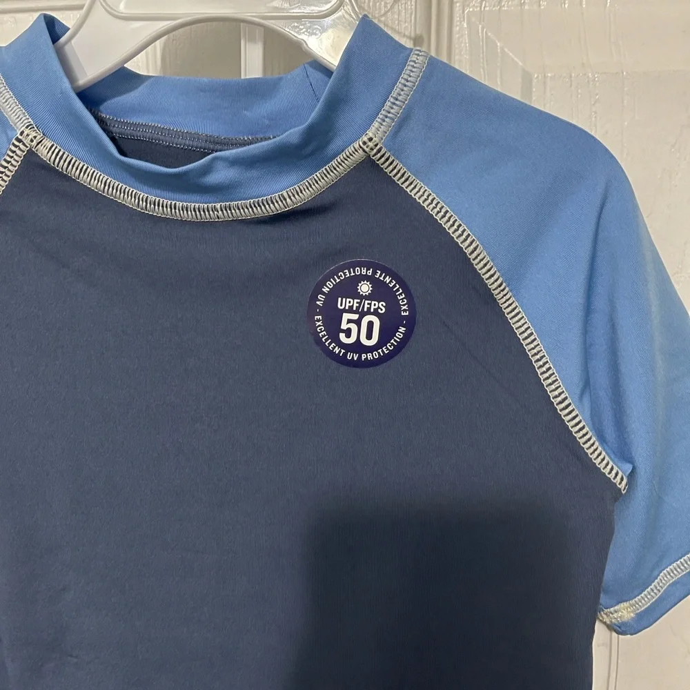 Tommy Bahama Boys 2-Piece Rash Guard Swim Trunks Size 6 NWT UPF 50 - Picture 2 of 4